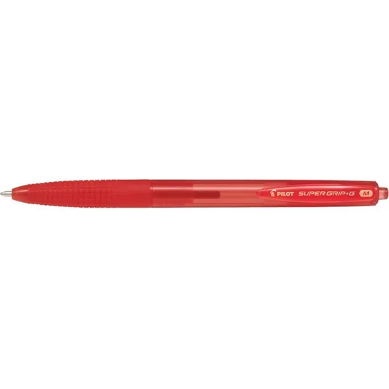 Pilot Super Grip G 0,7 mm rød kuglepen, 12 stk