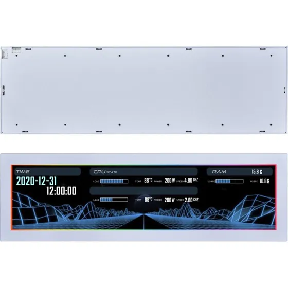 Lian Li SM088W 8,8" Hvid Universal Skærm