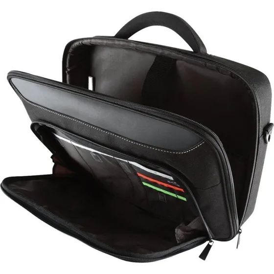 Targus Classic+ EcoSmart 17-18" Notebooktaske Sort/Rød