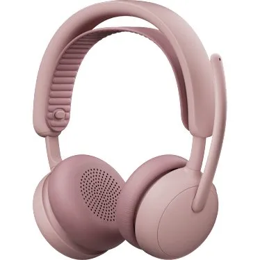 Logitech Zone Wireless 2 ES Rose – Trådløs Headset med ANC og AI-støjreduktion