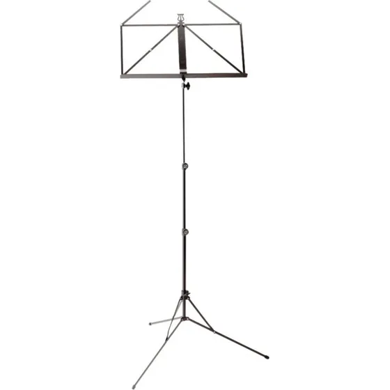 K&M Baseline 101 Nodestander, 3-delt foldning, sort