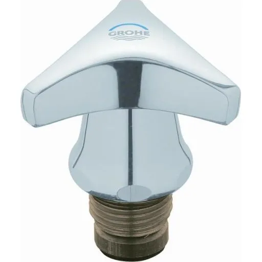 Grohe Tria 1/2" blå ventiloverdel med lang spindel