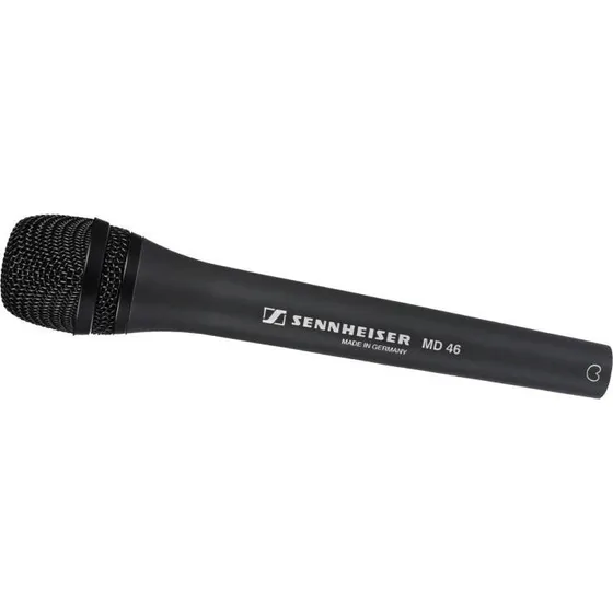 Sennheiser MD 46 Kardioide Dynamisk Håndholdt Mikrofon (Sort)