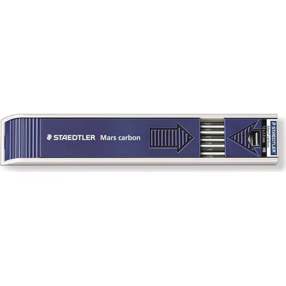 Staedtler Mars Carbon 2,0 mm HB Stifter (12 stifter)