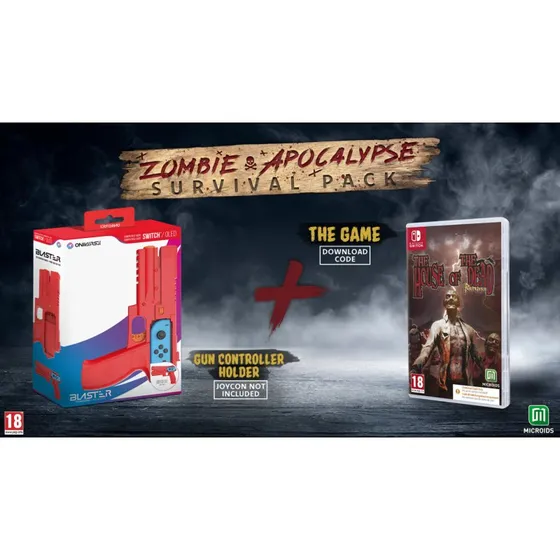 Zombie Survival Pack: House of the Dead Remake & Blaster – Nintendo Switch