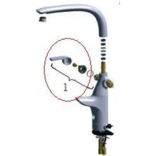 Oras komplet overdel Ventura 8020 varm krom