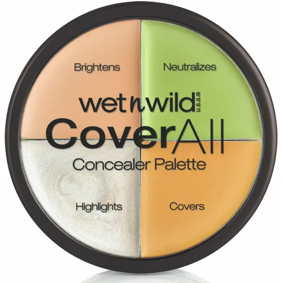 Wet n Wild CoverAll Concealer Palette - 4 farver
