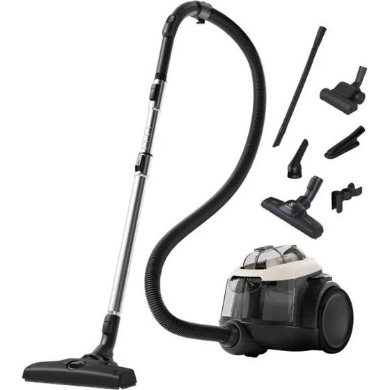 Electrolux EL61H4SW Poseløs Støvsuger Sort/Hvid 1.6L