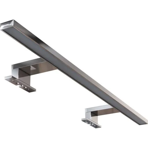 Dansani Mido+ Libra spejllampe, krom, 60 cm