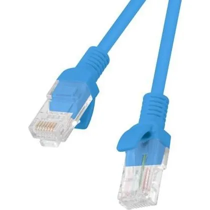 Lanberg Cat 5e Patchkabel 1 m Blå RAL 5012