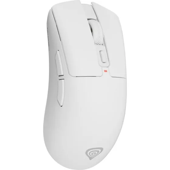 Genesis Zircon 880 Pro 8K Trådløs Gaming-Mus, Hvid