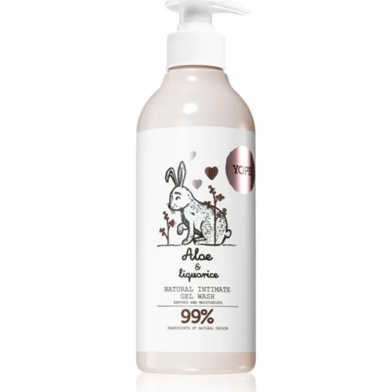 Yope Aloe & Lakrids Intimhygiejnegel 300 ml