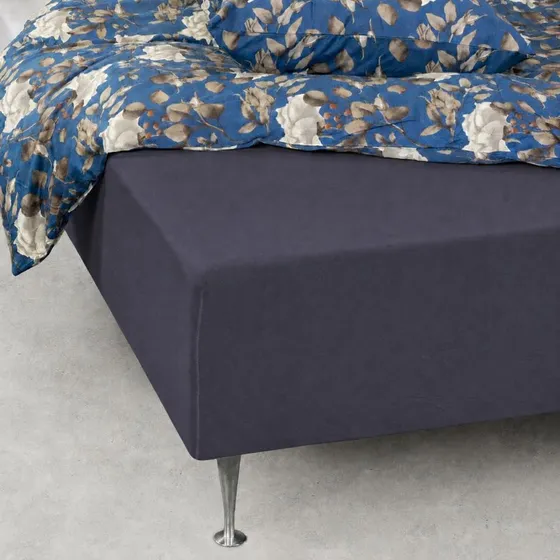 Nordstrand Home Stræklagen 70x140 cm Mørkeblåt 100% Bomuld
