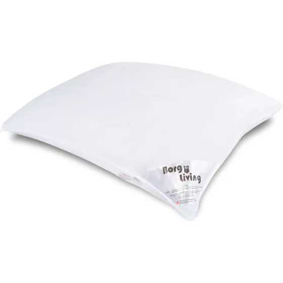 Borg Living Hotel Pude 80x80 cm – Silikoniserede Hulfibre, 1500 g