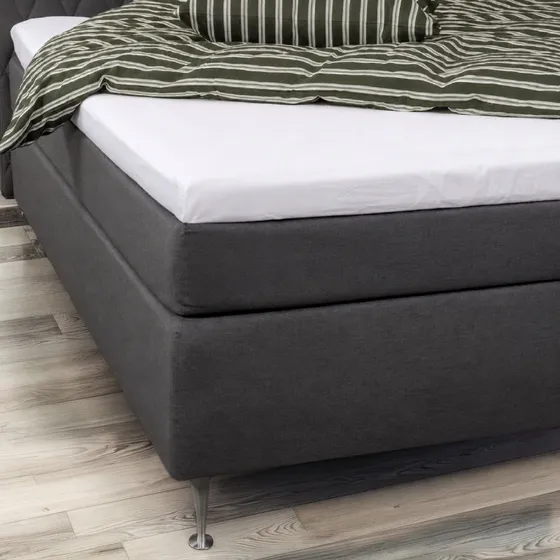 Nordstrand Home Bambus Kuvertlagen 160x200x8 cm Hvid