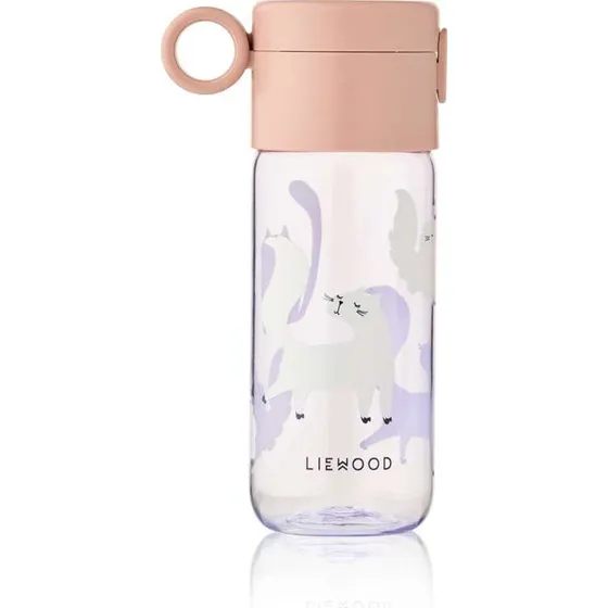 Liewood Clemence Tritan Drikkeflaske 350 ml Cat/Warm Lilac