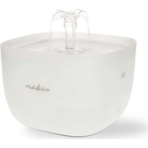 Nedis PETWF21WT Drikkefontæne 2,0 l | 40 dB | 1,50 m | Hvide