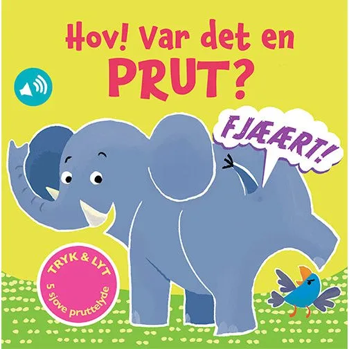 Hov! Var det en prut? - Børnebog med lyd