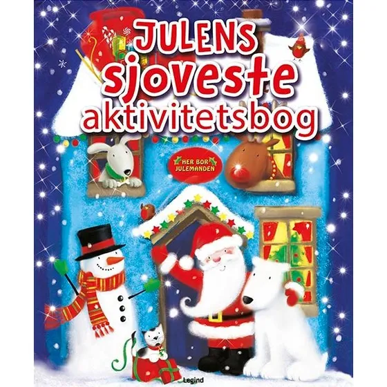 Julens sjoveste aktivitetsbog – sjov juleaktivitet for børn