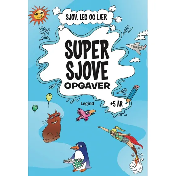Super Sjove Opgaver - Bog med 176 sider