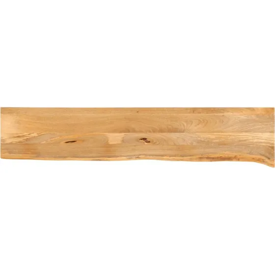 vidaXL bordplade 180x40x3,8 cm naturlig kant massivt mangotræ