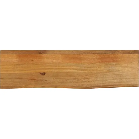 vidaXL bordplade 120x20x2,5 cm naturlig kant massivt mangotræ