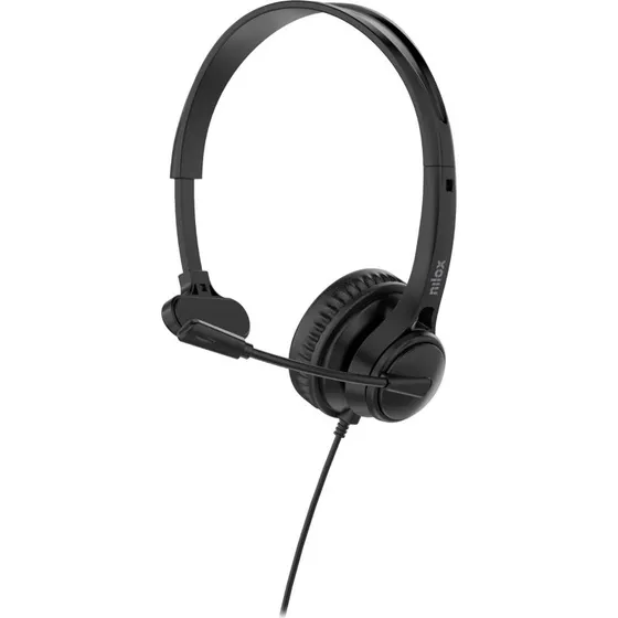 Nilox Mono Headset ENC USB-C/USB-A, Sort