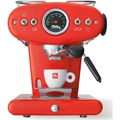 illy X1 Anniversary Espressomaskine 1L, rød