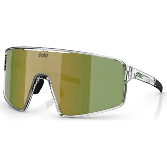Bliz P001 Large Cykelbriller Transparent White/Green
