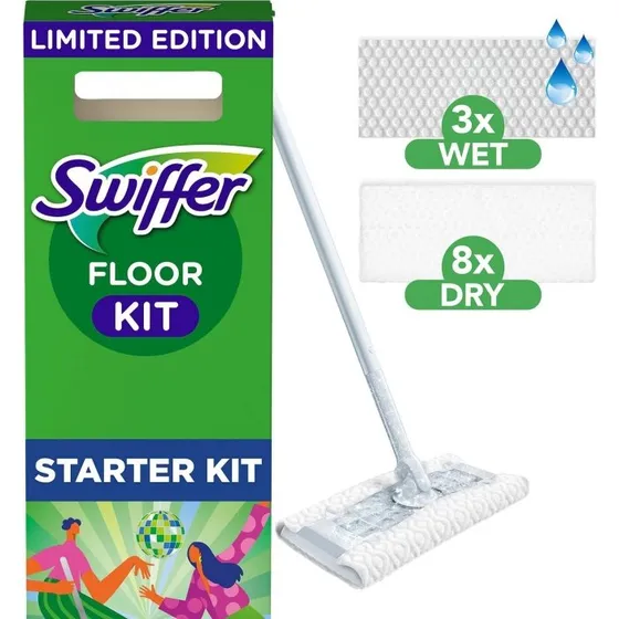 Swiffer Duster Kit med 8 tørre og 3 våde kluder