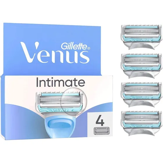 Gillette Intimbarberblade til følsomme områder, 4 stk.