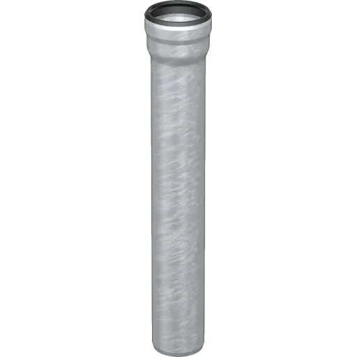 ACO GM-X afløbsrør 100x2000 mm galvaniseret stål
