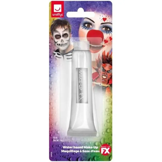 Smiffy's Make-Up FX Aqua Cream - Hvid, 28 ml