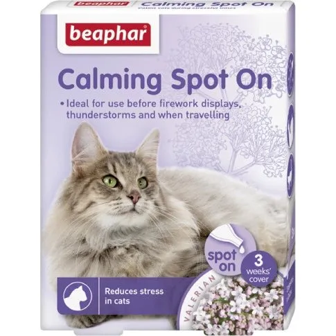 Beaphar Calming Spot On - Beroligende Dråber til Katte