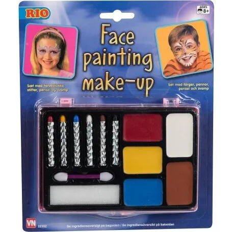 Artkids Parabenefri Ansigtsmakeup 6 stifter (5 farver)