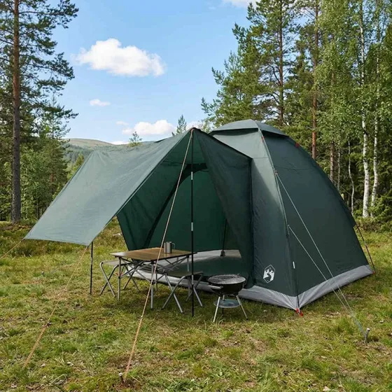 vidaXL Army Grøn Campingtelt 190x140x105 cm