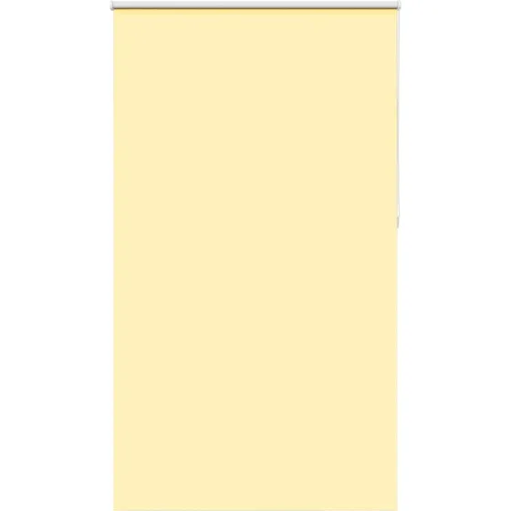 vidaXL Mørklægningsrullegardin 140x210 cm, gul, 136,6 cm stofbredde