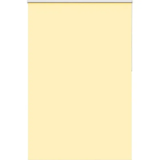 vidaXL Rullegardin Mørklægning 145x230 cm, Gul, 100% Polyester
