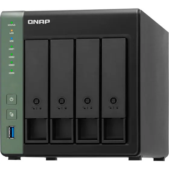 QNAP TS-431X3 4GB NAS (Sort) - QuadCore 1,7 GHz