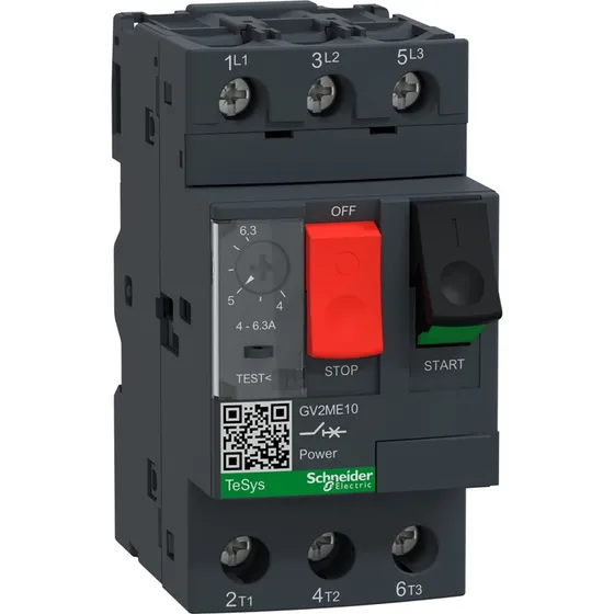 Schneider Electric TeSys GV2ME10 Motorværn 4,0-6,3A