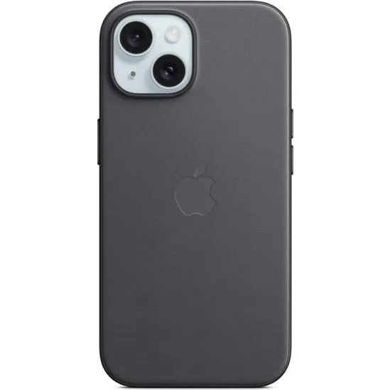 Apple FineWoven MagSafe Case til iPhone 15 – Sort