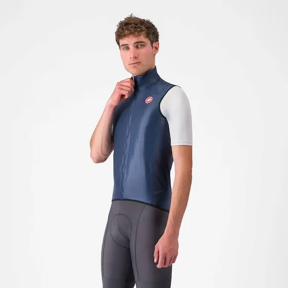 Castelli Aria Cykelvest Belgian Blue XXXL