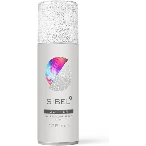 Sibel Kleurspray Silver Glitter 125 ml