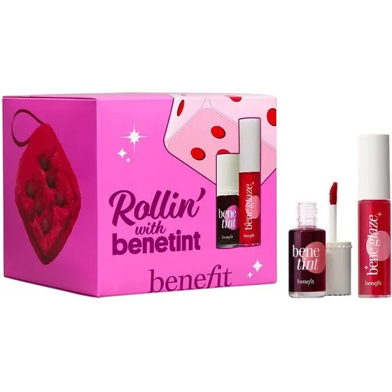 Benetint Rollin' with Benetint julesæt – lip tint & læbeolie