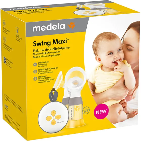 Medela Swing Maxi dobbelt elektrisk brystpumpe