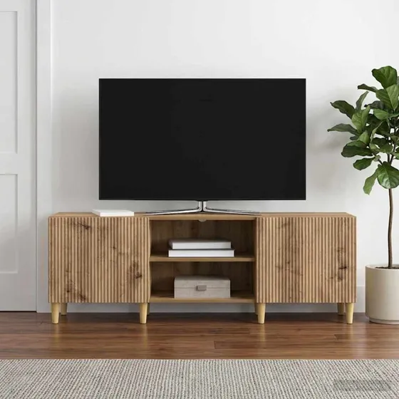 vidaXL Artisan-eg TV-skab 150x31x50 cm konstrueret træ