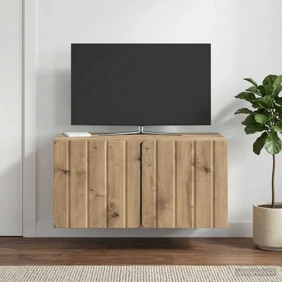 vidaXL Væghængt TV-skab 59,5 x 41 x 30 cm i Artisan-eg