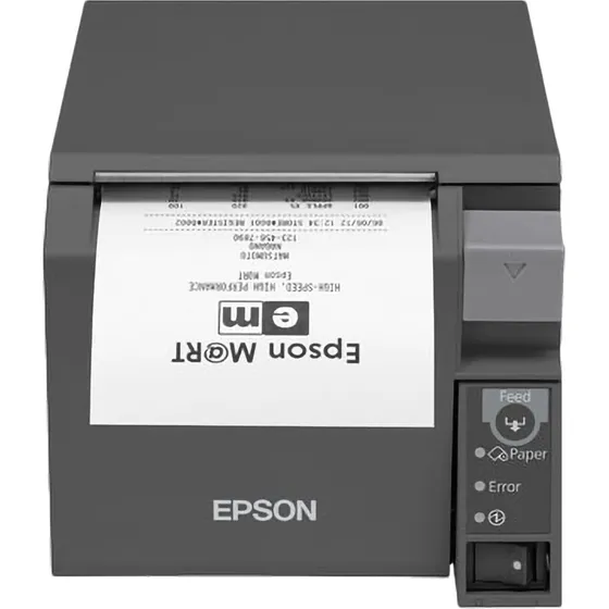 Epson TM T70II Termisk Kvitteringsprinter, 7,95 cm, USB/LAN, Skærer