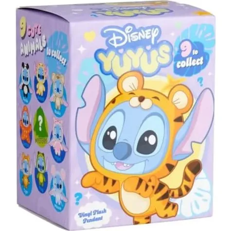 Disney YuYus Stitch - Overraskelsesbamsedyr med nøglering