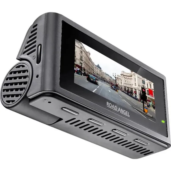 Road Angel Halo Play Dashcam 3.2" 4K GPS Parkeringstilstand Sort